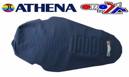 Picture of SEAT COVER ATHENA WAVE BLUE SDV001WB WORKS [DARK BLUE]